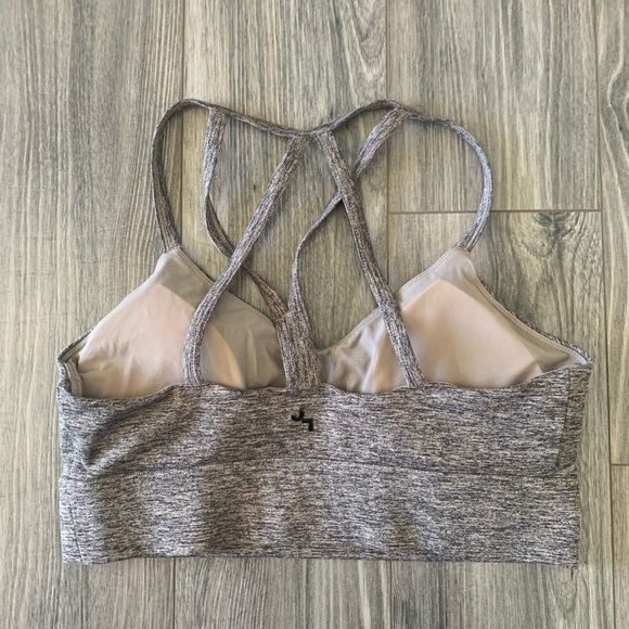 JoyLab gray Sports workout yoga Bra. Size Large - Picture 2 of 6